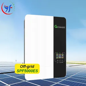 Growatt Off-Grid-Wechselrichter Onduleur Sph10000 Mic 2000 15000Tl3 Spf5000Es Guangzhou Powerwall Spf5000 Es US Version