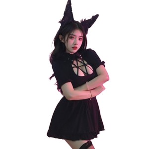 Lemon Story Women's Maid Costume Dress Polyester Fancy Role Play Outfit 8510 - Product Image 4
