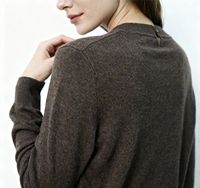 Pull surdimensionné pour femme ODM OEM, décontracté, toutes saisons, tricoté, vintage, classique, polyvalent, 6% laine, 20% nylon, 35% acrylique