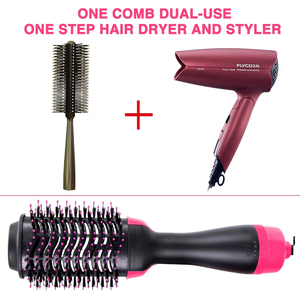 Spazzole Elettriche per Capelli 2in1: <span class=keywords><strong>Spazzola</strong></span> <span class=keywords><strong>Asciugacapelli</strong></span> ad Aria Calda e Piastra Elettrica per Capelli Ricci - Product Image 3