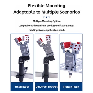 Robotic Preform Gripper Vertical Pneumatic <b>Clamp</b> Sensor Detection Cylindrical Tube Handling Injection Molding Automation Tooling - Product Image 6