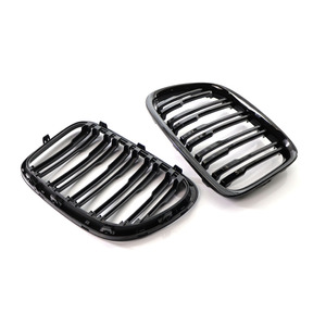 Rejilla de Parachoques Delantero para BMW Serie X1 E84, Reemplazo de Plástico ABS para Mejora y Adaptación - Product Image 4