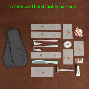 高級ホテル使い捨て客室アメニティセット旅行トイレタリーキットカスタムロゴ環境にやさしいインバスルーム用品ギフトボックス - Product Image 6