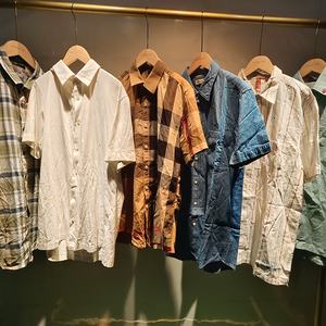 Vêtements de marque de seconde main à col montant Stock d'usine en coton de vêtements de marque d'occasion en parfait état vente en gros - Product Image 1