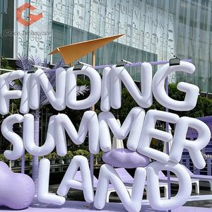 <span class=keywords><strong>Lettres</strong></span> <span class=keywords><strong>gonflables</strong></span> lumineuses LED, enseignes publicitaires <span class=keywords><strong>gonflables</strong></span>, numéros <span class=keywords><strong>gonflables</strong></span> pour la décoration - Product Image 1