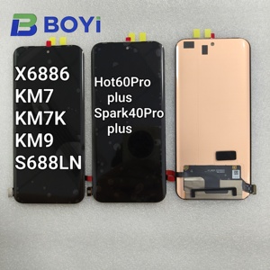 Pantalla de Teléfono para Hot 60 <span class=keywords><strong>Pro</strong></span> Plus/X6886/Spark 40 <span class=keywords><strong>Pro</strong></span> Plus/KM7/SPARK SLIM/KM7K/POVA SLIM/<span class=keywords><strong>KM9</strong></span>/Super 26 Ultra/S688LN, LCD para Móvil - Product Image 1
