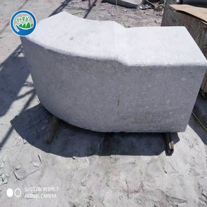 Banco de Jardín de Granito Gris, Bloque de Piedra Natural Tallado a Mano, Moderno y Personalizado, con Garantía de 2 Años, Calidad Superior - Product Image 2