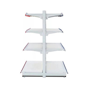 Góndola-estante de acero de alta calidad para supermercado, estantería de Metal de doble/una cara, fijo, giratorio, precio de fábrica - Product Image 2