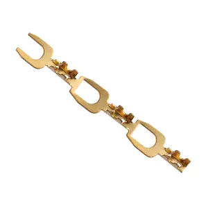 Terminal aislado en forma de U de 3,2mm, terminal de pala de crimpado tipo Y, estampado Y Terminal de crimpado en forma de horquilla con forma de cangrejo - Product Image 4