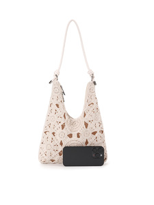 Borsa a tracolla estiva alla moda 2026 - Chiusura a penna in cotone all'uncinetto - Stile transfrontaliero - Product Image 2