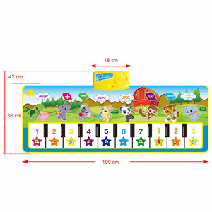 Couverture de piano éducative pour enfants jouet jeu de musique multifonction tapis tapis bébé Puzzle tissu unisexe 2-13 ans - Product Image 4
