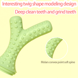 Natural Rubber <b>Tree</b> <b>Branch</b> Tough Durable for Dogs Teeth Cleaning Chews Pet Chew Toys for Pet Training - Product Image 6