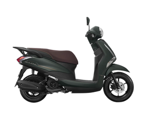 Scooter à essence 125cc de haute qualité, édition spéciale, vert mat, moto classique rétro, scooter de ville économique en carburant, exportation - Product Image 4