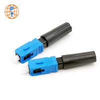 Conector Rápido de Calidad Superior SC APC UPC para Distribución de Cable de Fibra Óptica FTTH, Precio al por Mayor