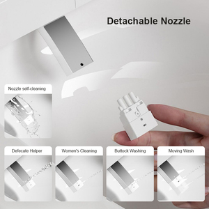 WaterMark Certified Smart <strong>Toilet</strong> With Foot Sensor Lid And Warm Air Drying For Residential Projects - Product Image 5