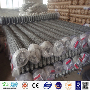 High Quality 20m 25m 30m Roll 6ft Galvanized Chain Link <b>Mesh</b> Fencing Diamond <b>Mesh</b> Factory Wholesale Price - Product Image 2