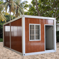 Petite Capsule Hôtelière Modulaire Moderne Portable pour Espaces Restreints – Villa Extérieure Mobile en Panneaux Sandwich d'Acier de Haute Qualité – Maisons Conteneurs