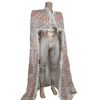 Combinaisons Sexy à Imprimé Musculaire pour Homme, Veste Longue, 2 Pièces, Tenue de Festival, Chanteur, Danse, Scène, Drame, Costume de Performance