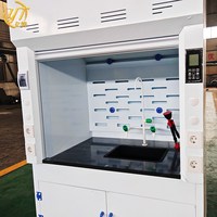 Nouveaux hottes de laboratoire gaz chimiques d'armoire de fumée d'échappement peuvent être enlevés capot de fumée de PP pour le laboratoire de recherche