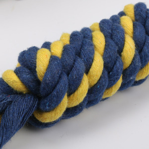 Jouet à mâcher en corde de coton, 21cm, taille moyenne, pour nettoyer les dents, pour chat, chien, jouets à mâcher pour animaux de compagnie - Product Image 4