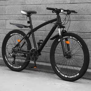 Fabrik preis Adult Bike, Stahlrahmen 26 Zoll 21 27-Gang Mountain Road Bike Alloy Integriertes Fahrrad/