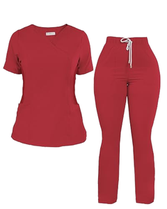 Conjunto de Uniforme Médico, Tela Suave y Transpirable, Ropa de Trabajo Médica para Enfermeras, Doctores y Personal de Clínica - Product Image 1