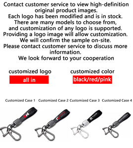Cao cấp da Phụ Kiện Xe Hơi keyrings cho sang trọng Hyundai Mercedes Lexus cho TOYOTA Cadillac Jeep Dodge cho audi móc khóa - Product Image 6
