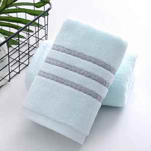 Serviettes de bain en coton personnalisées, écologiques, douces, multicolores, en gros - Product Image 3