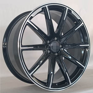 Rines Negros de Aleación Forjada de Alta Gama para Autos de Carreras de 17 18 19 20 22 Pulgadas para Mercedes Benz <span class=keywords><strong>Babus</strong></span> G400 - Product Image 2