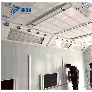 Ce được phê duyệt tự động phun gian hàng sơn gian hàng sơn phòng với sưởi ấm khí - Product Image 5