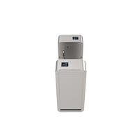 Système de contrôle d'accès à charnière ODM/OEM pour salle de sport avec reconnaissance faciale biométrique, lecteurs RFID/QR/empreintes digitales/cartes IC en acier inoxydable