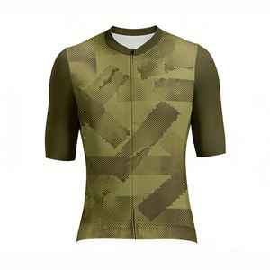 Jersey de Ciclismo con Logotipo Personalizado, Impresión Artística, Material Transpirable que Absorbe la Humedad, Corte Deportivo para Eventos, Deportes al Aire Libre, Ciclismo de Carretera - Product Image 1