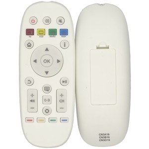 Télécommande à perles de cristal YK-0765 blanche 13,7x5,2x2,1 cm pour téléviseur LCD LED Hisense - Product Image 5