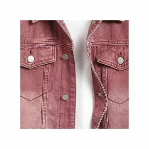 Vestes Denim Hiver Vintage pour Homme Bouton Avant 100% Coton Tendance Eco-Friendly 2025 Styles - Product Image 1