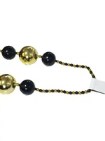 Ensemble d'accessoires personnalisés Mardi Gras perles de grande boule d'or noir faveurs de fête en boîte pour le Nouvel An Halloween Noël; Chinois élégant