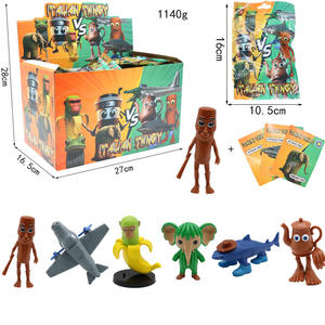 Chaude 24 pièces Tralalero Tralala requin Tung Tung Tung Sahur aveugle boîte aveugle <span class=keywords><strong>sac</strong></span> deviner <span class=keywords><strong>sac</strong></span> mystère boîte jouet Anime Figure ornements cadeau - Product Image 6