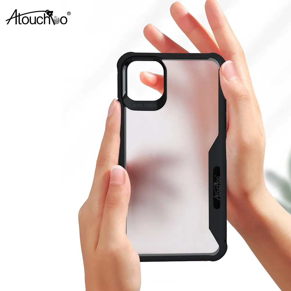 Atouchbo Best Selling Clear Matte Custom For iPhone 5S Se 6 6S 7 8 Plus X XR XS 11 Pro Max Mobile Cell Phone Cases Back Cover