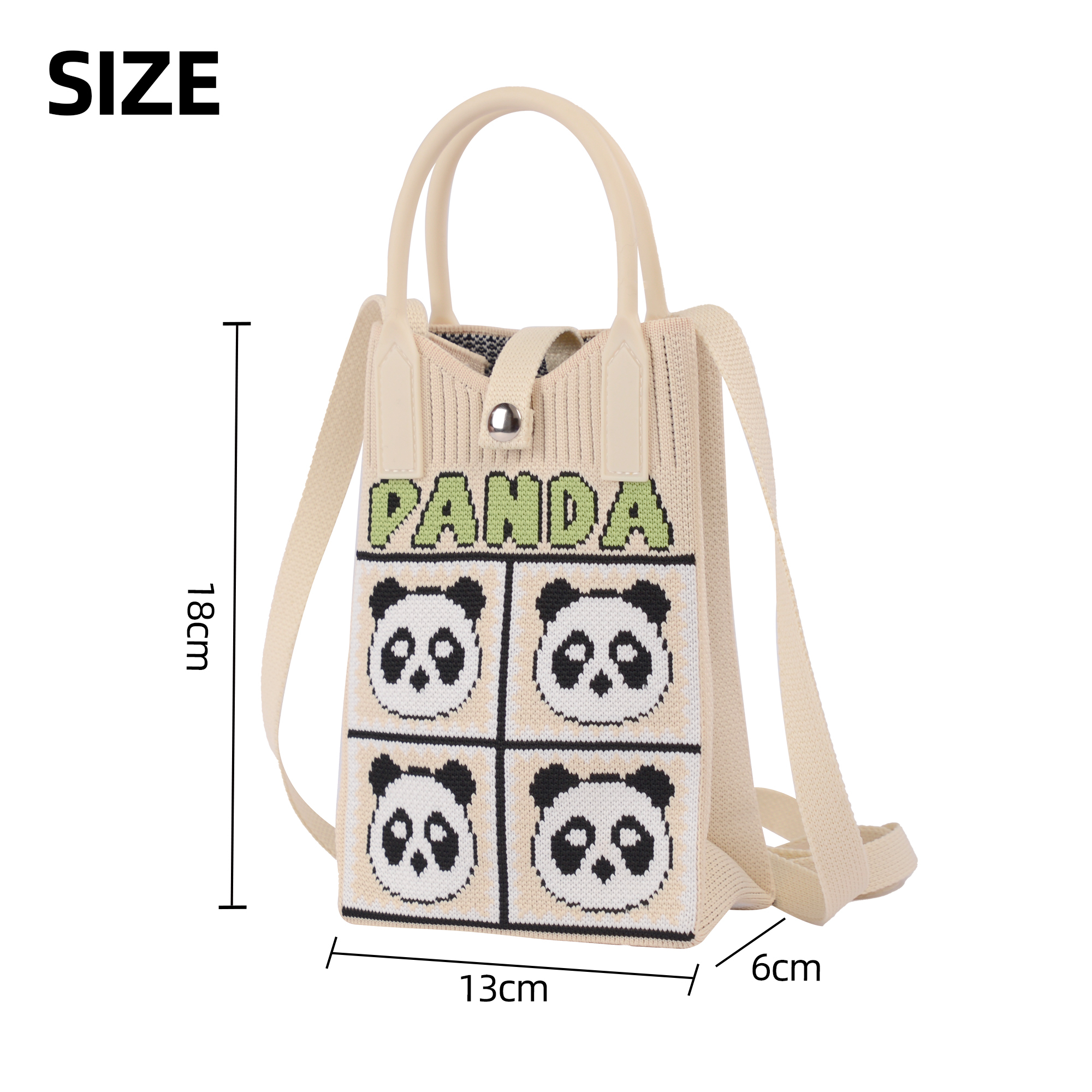 Woven Gift Bag Girls Shoulder Bag
