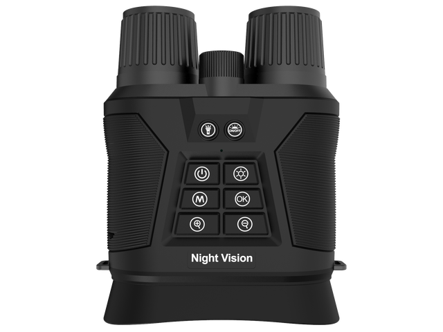 Night Vision Telescope Double-barrel Camera Outdoor Digital Infrared Night Vision Device 8X Zoom 600m 4K Recording ASS8001