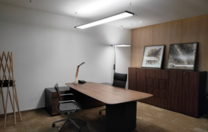 Lámpara colgante de estilo Lámparas luminiscentes superiores e inferiores hechas <span class=keywords><strong>Damien</strong></span> - Product Image 3