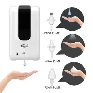 Bagno di montaggio a Parete Wc Hands touch free Gel Schiuma Spray pompa a mano Santiizer Dispenser di Sapone Liquido
