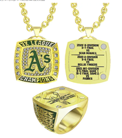 Bague de champion MVP pour homme plaquée or, certifiée CMA, bijoux personnalisés avec pierres précieuses pour athlètes, jeunes, basketball, baseball, anniversaire