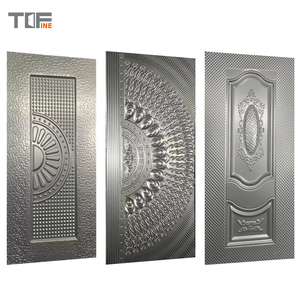 แผ่นเห<span class=keywords><strong>ล</strong></span>็กสลัก<span class=keywords><strong>ล</strong></span>ายนูนประตูดีไซน์ใหม่ส่งตรงจากโรงงานจีน - Product Image 2