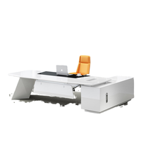 Bureau d'ordinateur de bureau Vente directe d'usine Bureau de direction Installation facile Table de patron