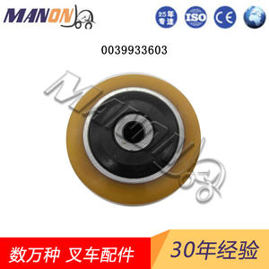 Rueda de soporte de carga para montacargas Manon 0039903519 de poliuretano para montacargas Linde - Product Image 5