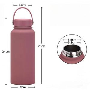 12oz/16oz/18oz/22oz/25oz/32oz/40oz/50oz/64oz Wide Mouth Easy Cleaning <b>Double</b> <b>Wall</b> Vacuum Stainless Steel Insulated Bottle - Product Image 5