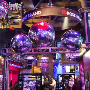 बिंगो <span class=keywords><strong>inflatable</strong></span> चिंतनशील गुब्बारे बड़े चमकदार गेंदों को इंफ्लेटेबल डिस्को बॉल की सजावट - Product Image 6