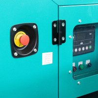 Groupe électrogène diesel triphasé super silencieux 30-100 KVA, démarrage automatique, démarrage à distance, châssis ouvert CC, 50 Hz, ATS, pour usage domestique