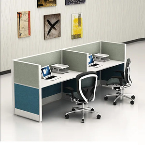 أثاث المكاتب الحديثة اثنين شخص مكتب مقصورة 2 4 6 شخص مكتب محطة العمل مقصورة وحدات مكتب محطة العمل - Product Image 1
