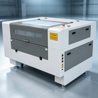 Machine de gravure laser CO2 pour tampons en caoutchouc, gravure de cartes de visite, de plaques signalétiques et de projets DIY